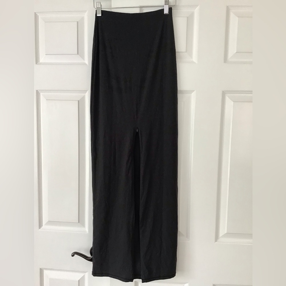 SKIMS Fits Everybody Long Skirt | Onyx | Size S - Picture 8 of 9